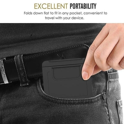 Mini Suporte Dobrável Portátil Universal Ajustável Criativo Para Tablet e Celular ipad iPhone Samsung Xiaomi