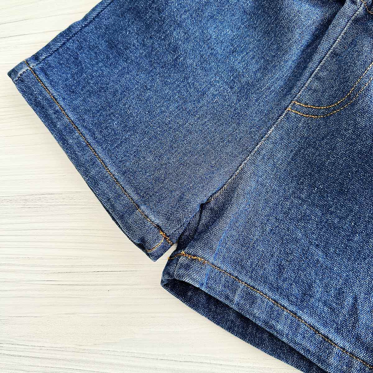 2025 Summer New Baby Clothes Infant Robot Embroidery Top+Bottom Set Baby Boys Girls Casual Baby Set Newborn Baby Clothes 2Pcs