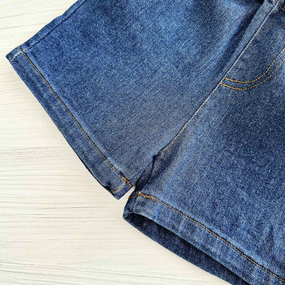 2025 Summer New Baby Clothes Infant Robot Embroidery Top+Bottom Set Baby Boys Girls Casual Baby Set Newborn Baby Clothes 2Pcs