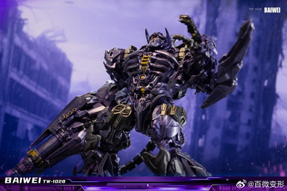 Brinquedo de Transformação BAIWEI TW1028 Shockwave ZS01 SS56 MP29 Guardião do Universo Robô de Deformação Liga Metálica Figura de Ação Modelo de Carro Presente