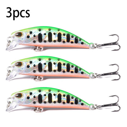 1Pcs 5.8Cm 5.4g Pesca Jerkbait Lure Sinking Minnow Fishing Lures Hard Bait Black Minnow Wobbler Fishing Tackle