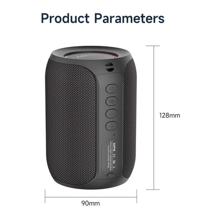 S32PRO Mini Bluetooth Speaker Portable Wireless Column HIFI Stereo Waterproof Sound Box 15W Wireless Speaker for Outdoor