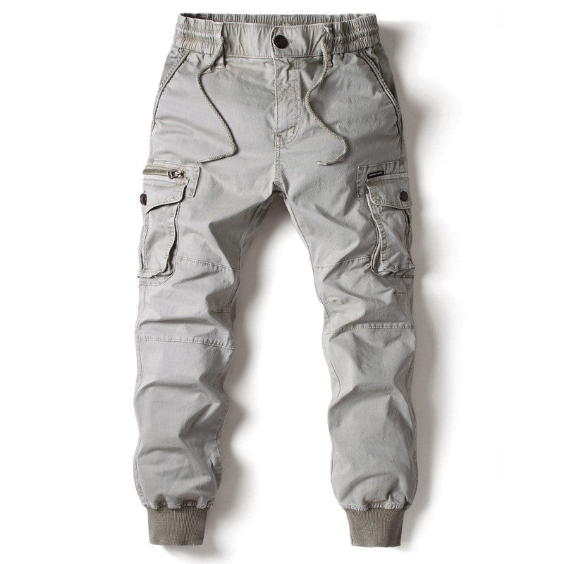 Calça Cargo Tática Masculina Primavera 2025 Calça Jogger Masculina Exército Militar Casual Calça Masculina Hip Hop com Fita Algodão Calça Masculina Exército Calças 38