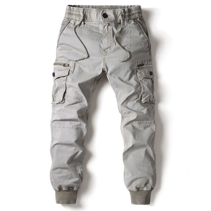Calça Cargo Tática Masculina Primavera 2025 Calça Jogger Masculina Exército Militar Casual Calça Masculina Hip Hop com Fita Algodão Calça Masculina Exército Calças 38
