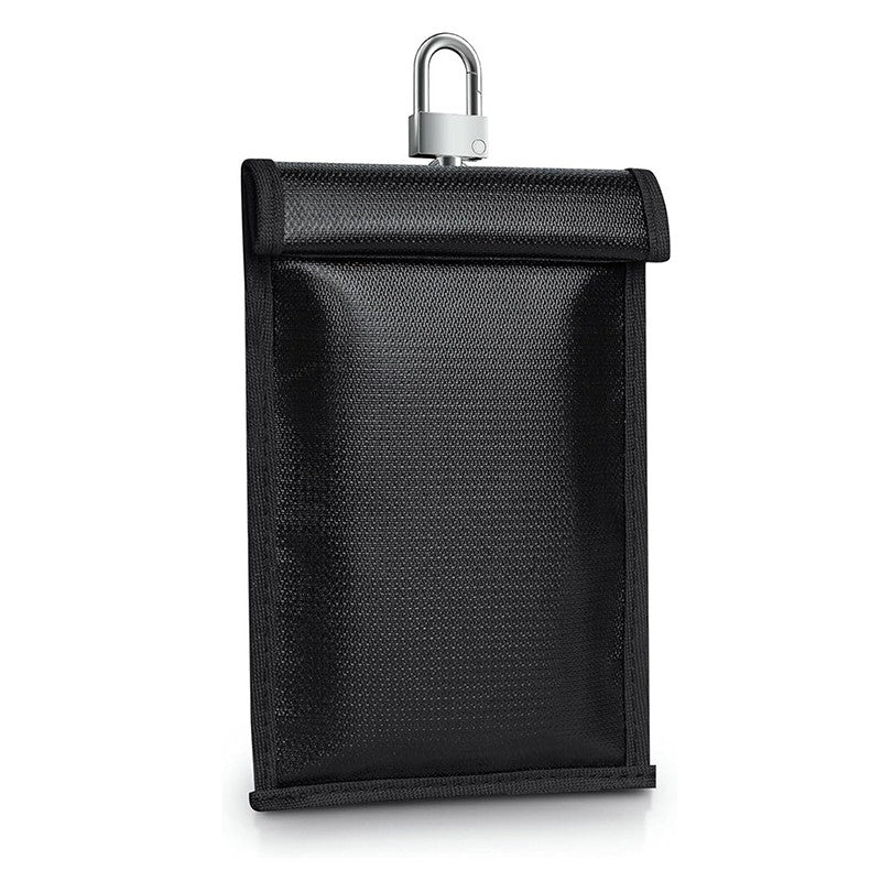 Car key Signal Shielding Bag Waterproof Fireproof RFID Blocking Pouch Car Key Faraday Bag RF Signal Blocker Mobile Phone Case