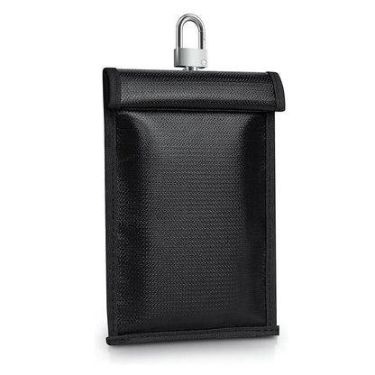 Car key Signal Shielding Bag Waterproof Fireproof RFID Blocking Pouch Car Key Faraday Bag RF Signal Blocker Mobile Phone Case