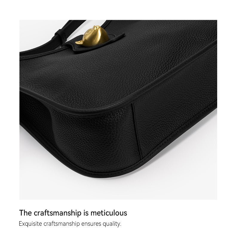 BAFELLI New Women's Natural Cattle Leather Bucket Bag - Versatile & Chic Shoulder & Crossbody