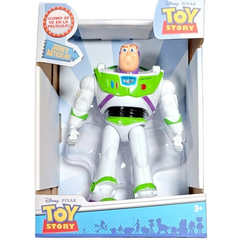 QUENTE Disney Toy Story 3 Buzz Lightyear Woody Boneco Anime Modelo Estátua Ornamento Pingente Boneca de Ação Coleção Presente de Natal Infantil