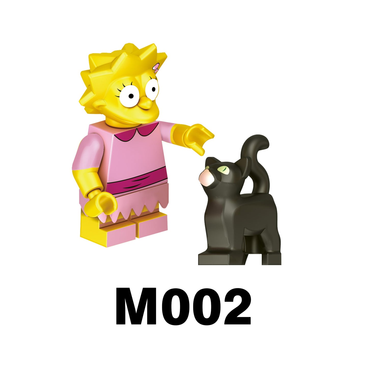 Blocos de Montar Desenho Animado Comédia Família Simpson Mini Bonecos Montáveis Blocos de Construção Brinquedos mold king boneco de ação