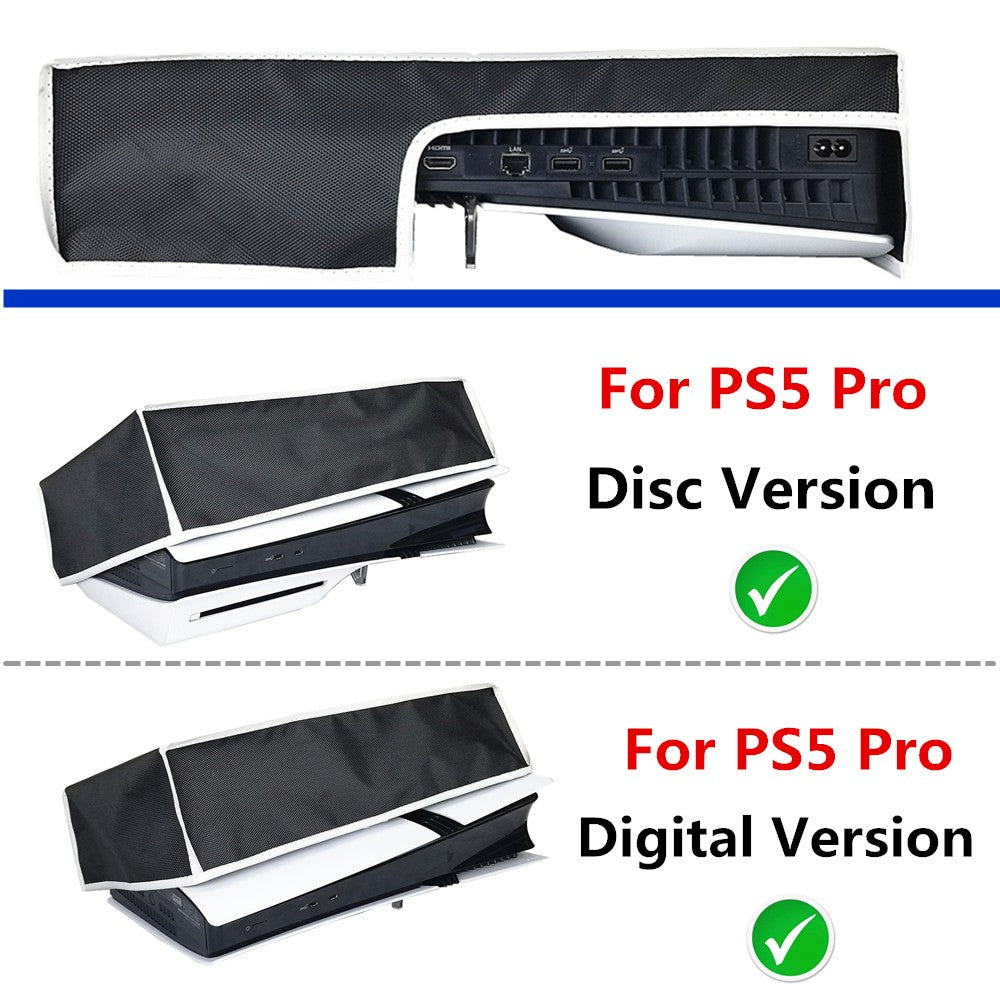 Anti-Scratch Dustproof Cover For PS5 Pro Horizontal Dust Cloth Protective Cover Console Gaming Accessories