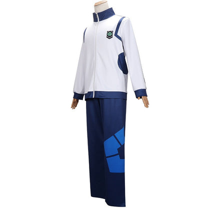 Anime Reo Nagi Bachira Isagi Chigir Cosplay Costume Full-Zip Pocket Sportswear Tracksuit Hoodie Reo Nagi Bachira Isagi Chigiri