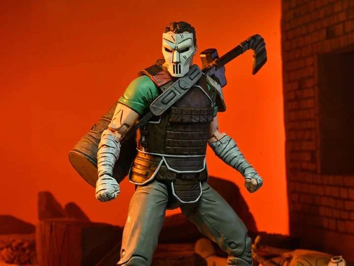 Original NECA 54348 O Último Ronin Casey Jones Série de Quadrinhos Boneco Novo Boneco de Ação de 7 Polegadas