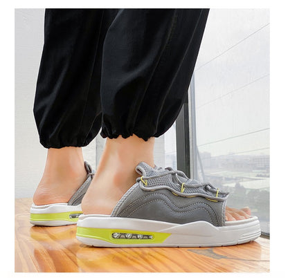 Hot Sale Men's Sandals Outdoor Thick Bottom Sports Casual Sandal for Men Summer Wear-resistant Mans Slipper Slip-on New Fashion