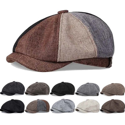 Men Casual Peaky Blinders hat Spring Autumn Retro Beret Hats Wild Casual Hats Unisex Wild Octagonal Cap girl Newsboy English hat