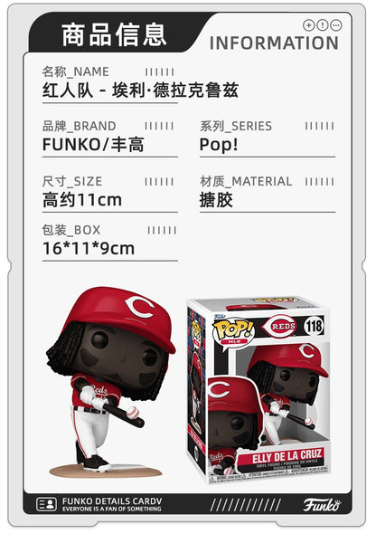 Baseball League Los Angeles Dodgers Series Shohei Ohtani Action Figure Funko Pop Character Model Limited Edition Original Gifts