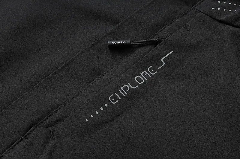Spring Autumn New Men Casual Jacket Men Outdoor Windproof Waterproof Athletes Jacket Coat Detachable Hat Jackets Male M-5XL