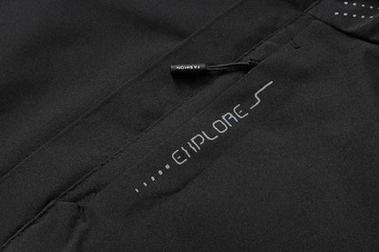 Spring Autumn New Men Casual Jacket Men Outdoor Windproof Waterproof Athletes Jacket Coat Detachable Hat Jackets Male M-5XL