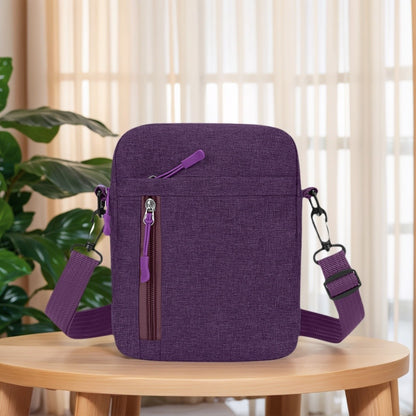 Multi Functional Men's Shoulder Bag, Waterproof and Wear-resistant, Large Capacity Crossbody Bag for Business Commuting