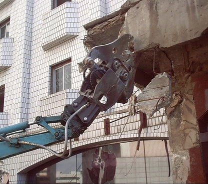 China Factory Price High Quality Excavator Single Cylinder Scrap Steel Shear Imported Cutter Shear Hydraulic Concrete Crusher