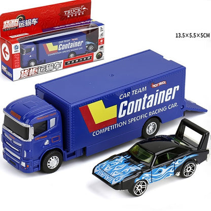 Caminhão Scania Contêiner 1:64 Caminhão Contêiner Americano Liga de Metal Diecast Modelo de Carro Veículos em Miniatura Colecionáveis Hobby Presente
