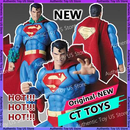 New CT Toys Superman Hush 117 Version Dc Super Man Anime Cloth Made Action Figures Figurine Statue Model Gifts Kids Toys