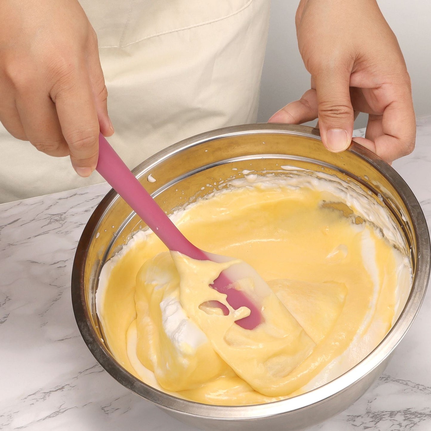 Espátula de Silicone Creme Manteiga Cozinha Cozimento Espátula Utensílios Resistentes ao Calor Raspador Decorador Ferramentas Translúcidas para Cozinha e Confeitaria