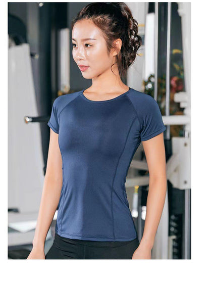 Women's Sports Wear For Fitness Running Jogging Seamless Long Sleeve Gym Woman Sport Shirt Yoga Top Female Workout Tops T-shirt