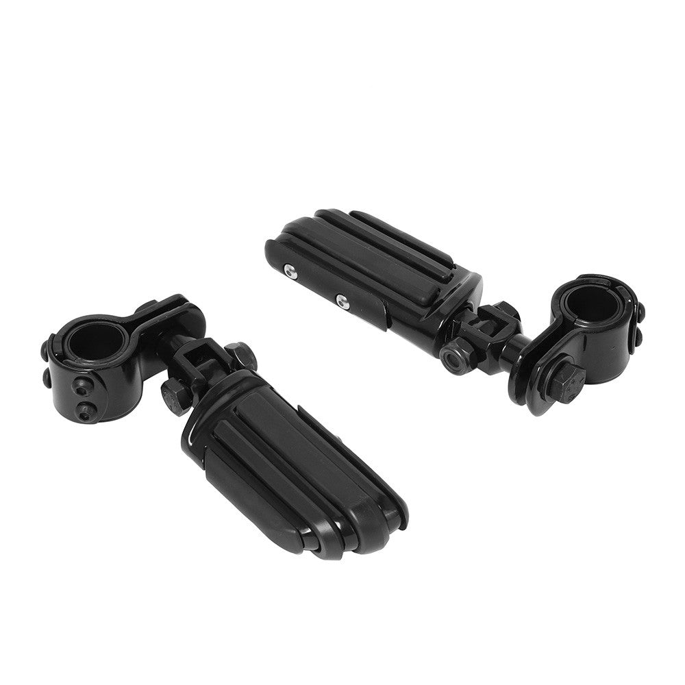 1 1/4" 32mm Motorcycle Foot Rest Highway Engine Guard Foot Pegs Mount Footrest For Harley Touring Honda Kawasaki Suzuki Yamaha