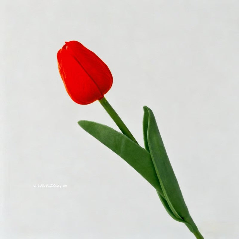 5-30Pcs Premium Tulip Artificial Flowers, Real Touch Tulip Bouquet, Decorative for Wedding Home Party Christmas Candy Birthday