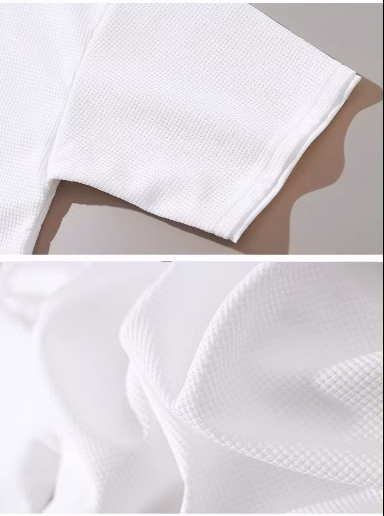 Fashionable casual men's sports suit short-sleeved T-shirt and outdoor summer sports shorts two-piece set daily casual