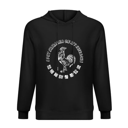 I put sriracha on my sriracha Hoodie men's sweat-shirt set korean clothes anime clothing mens designer clothes new hooded tee