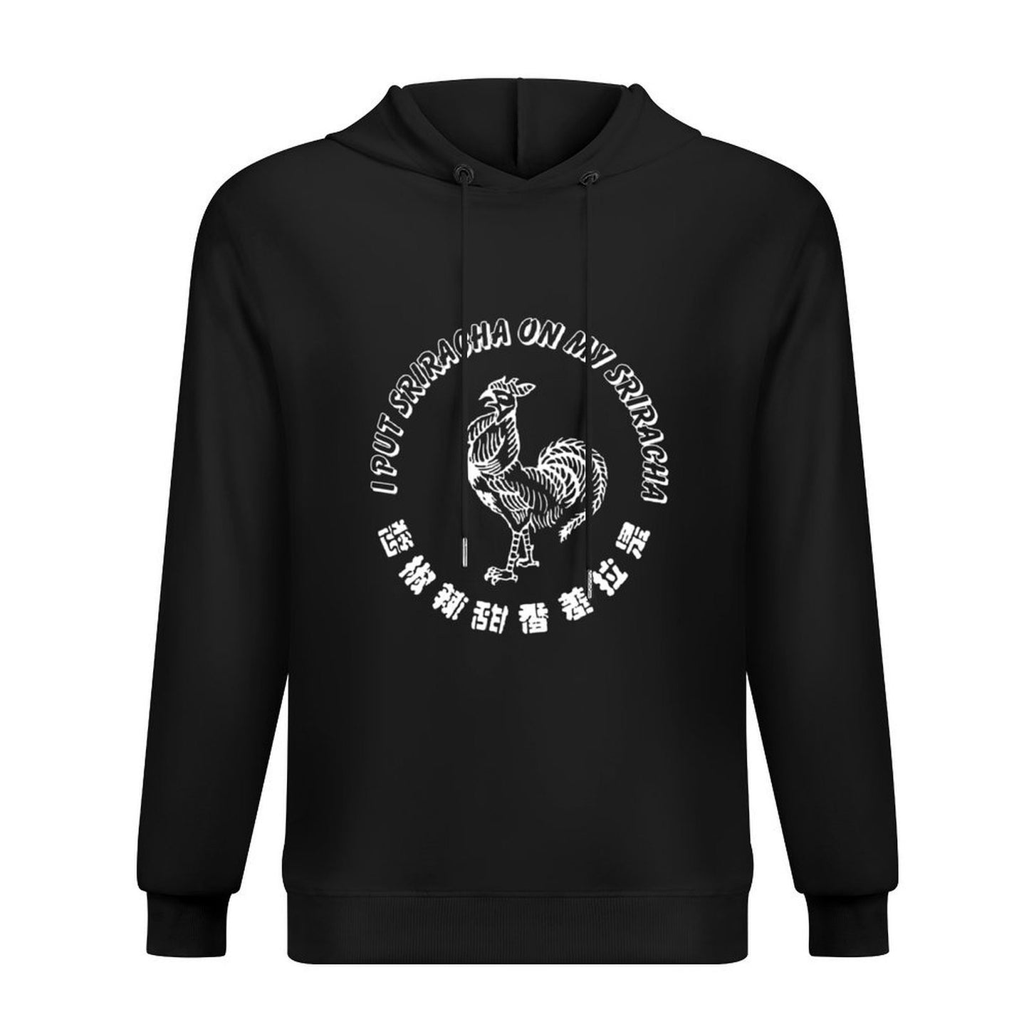 I put sriracha on my sriracha Hoodie men's sweat-shirt set korean clothes anime clothing mens designer clothes new hooded tee