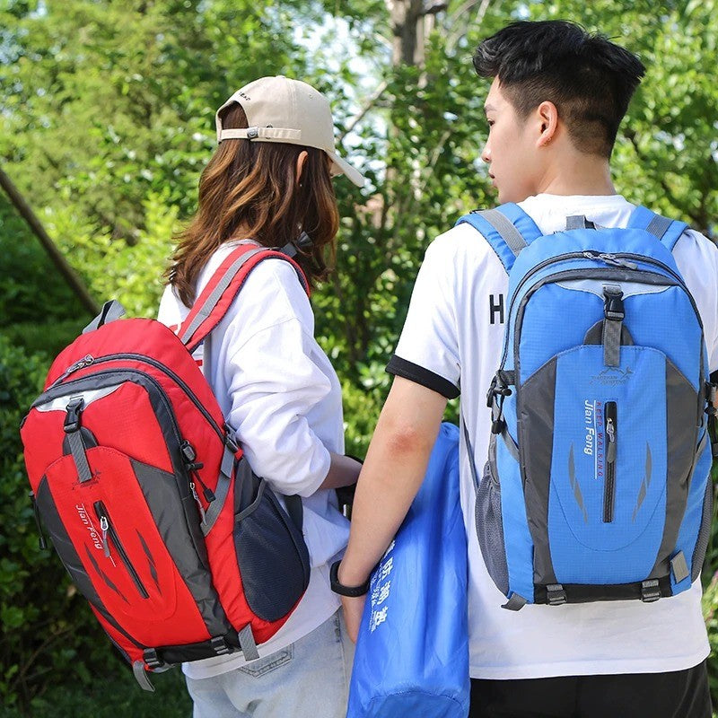 Mochila de Viagem Grande Capacidade Moda Masculina Escalada Esportiva Clássica para Viagem
