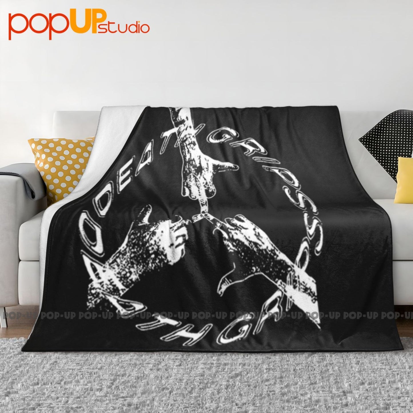 Death Grips Pequeno Concerto Ruído Rap Nr Cobertor Ultrassuave Colcha de Inverno Capa de Sofá Capas de Cama