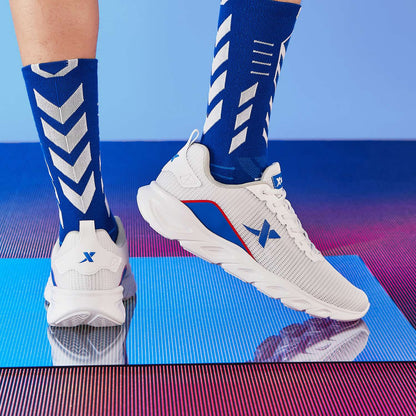 Tênis de Corrida Masculino Xtep Primavera 2025 Calçado Esportivo Absorvente de Suor Tênis Esportivo Esportivo Resistente ao Desgaste com Estabilidade 880119115131