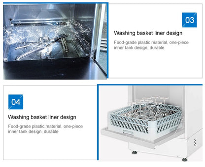 Fully Automatic Countertop Electric Dishwasher