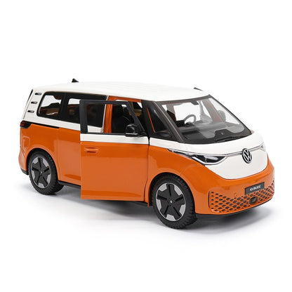 Maisto 1:24 Volkswagen ID.Buzz 2023 Modelo de carro de precisão fundido altamente detalhado Presente de coleção de modelo
