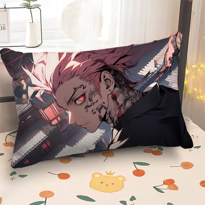Jujutsu Kaisen peripheral pillow double side pillowcase Cartoon anime Itadori Yuji bedroom bed pillow Gojo Satoru soft pillow