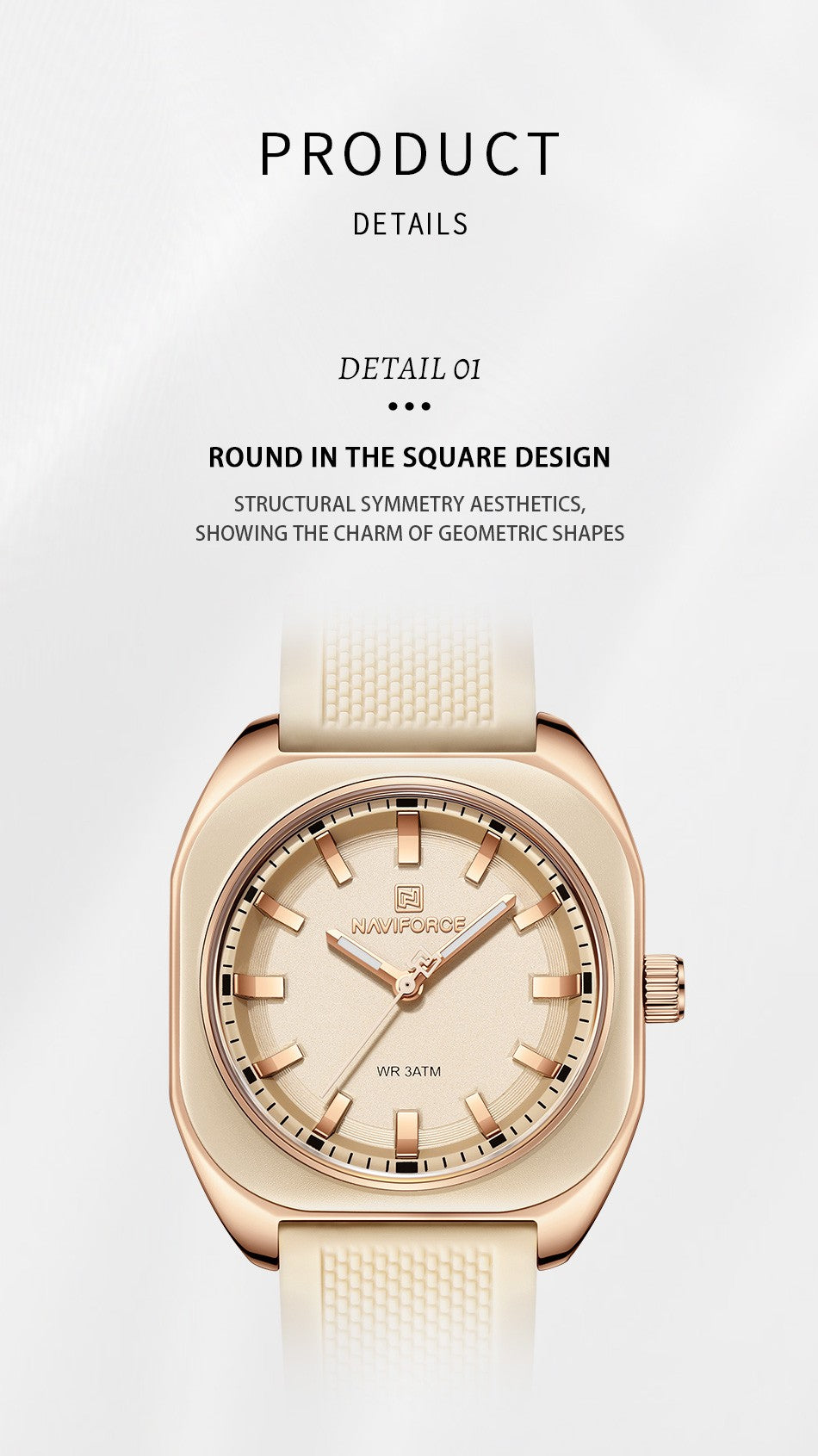 NAVIFORCE Elegant Watch For Women Fashion Quartz Wristwatch Woman Watches Ladies Festival Valentine's Day Gift Clock Reloj Mujer