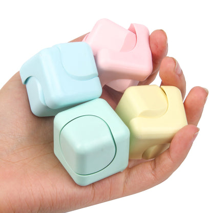 1/4/8PCS Square Rotating Cube Fingertip Pocket Pressure Reducing Gyro Toy Stress Relief Sensory Toys Kids Birthday Party Favors