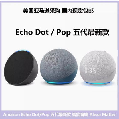 Oferta Hot Sale Smart Home Mini Speaker Novo Echo Dot5 com Alexa