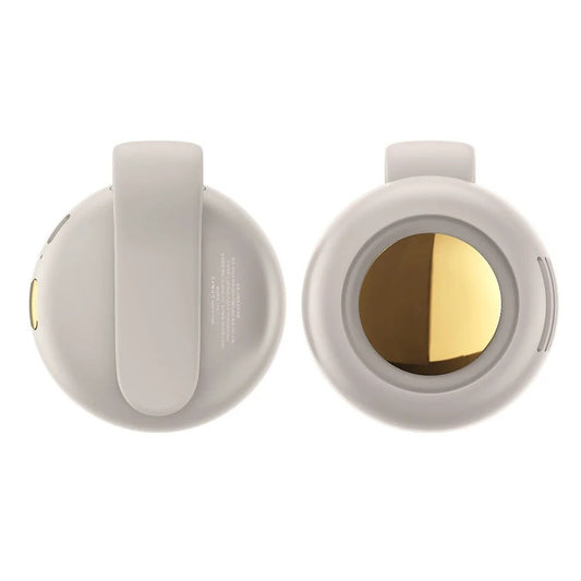 Portable Fan Mini Handheld Rechargeable Bladeless Electric Fan Clip Waist Fan Suitable for Outdoor Ventilation Desktop Small Fan