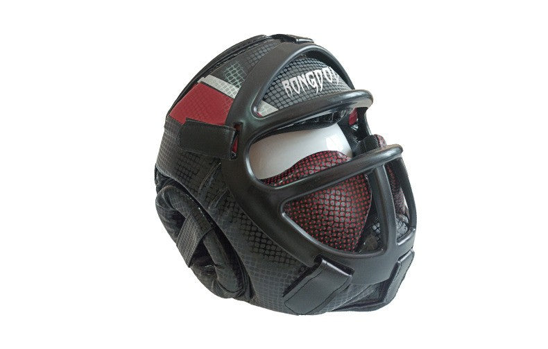 Capacete Sanda Máscara Facial Removível Proteção Espessa Capacete de Taekwondo para Adultos e Crianças Protetor de Cabeça de Boxe Equipamento de Proteção para Artes Marciais