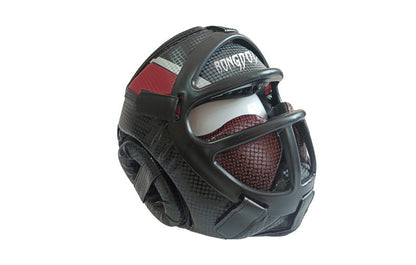 Capacete Sanda Máscara Facial Removível Proteção Espessa Capacete de Taekwondo para Adultos e Crianças Protetor de Cabeça de Boxe Equipamento de Proteção para Artes Marciais