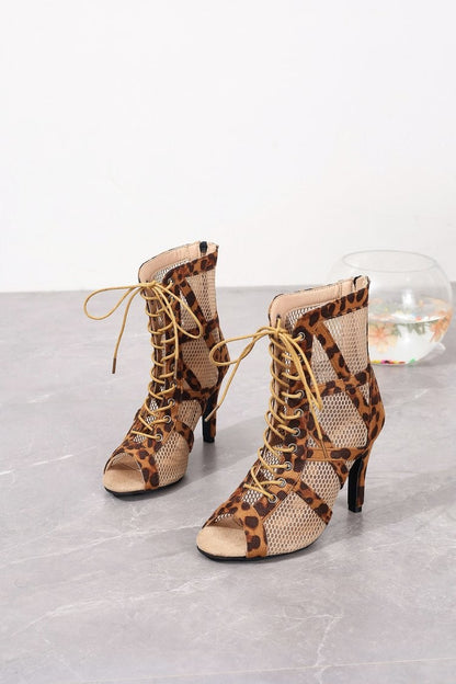 High Heels Women's Sandals New Open Toe Casual Latin Dance Shoes Girls' Ballroom Sandals Large Dance High Heels Women's Shoes 43