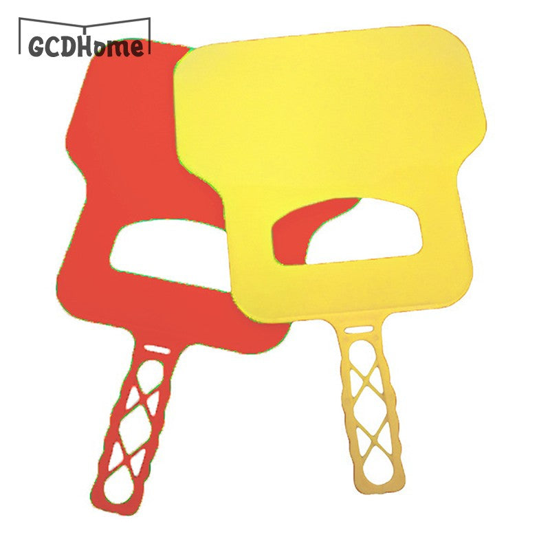 1PC Plastic Heat Resistant Barbecue Fan Handheld Manual Grill Convenient Fan Hand Crank Blower For Outdoor Camping