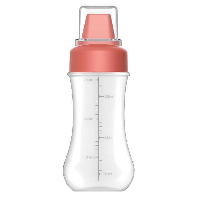 Frasco Espremedor Poroso para Molhos 350ML Garrafa para Molho de Tomate Mel Salada Recipiente Dispensador de Condimentos de Cozinha para Ketchup Molhos BBQ Óleo