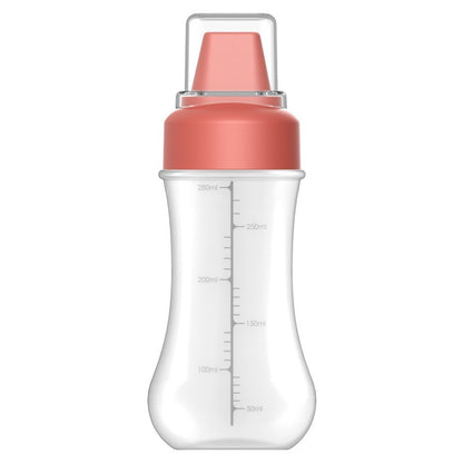 Frasco Espremedor Poroso para Molhos 350ML Garrafa para Molho de Tomate Mel Salada Recipiente Dispensador de Condimentos de Cozinha para Ketchup Molhos BBQ Óleo