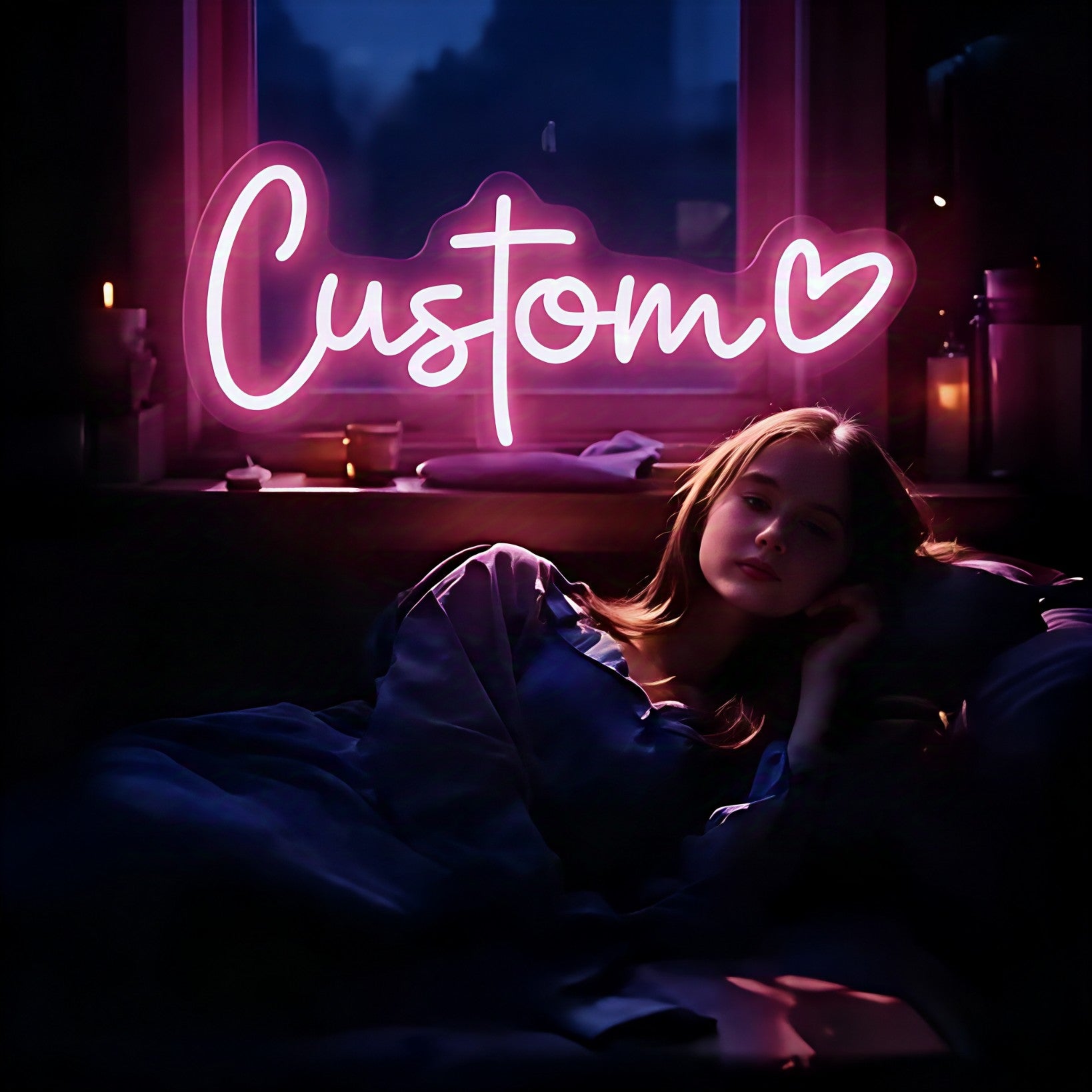 Custom Name Neon Sign Personalized Birthday Gifts Decoration Bedroom Wall LED Neon Lamp Your Text Business Logo Night Light