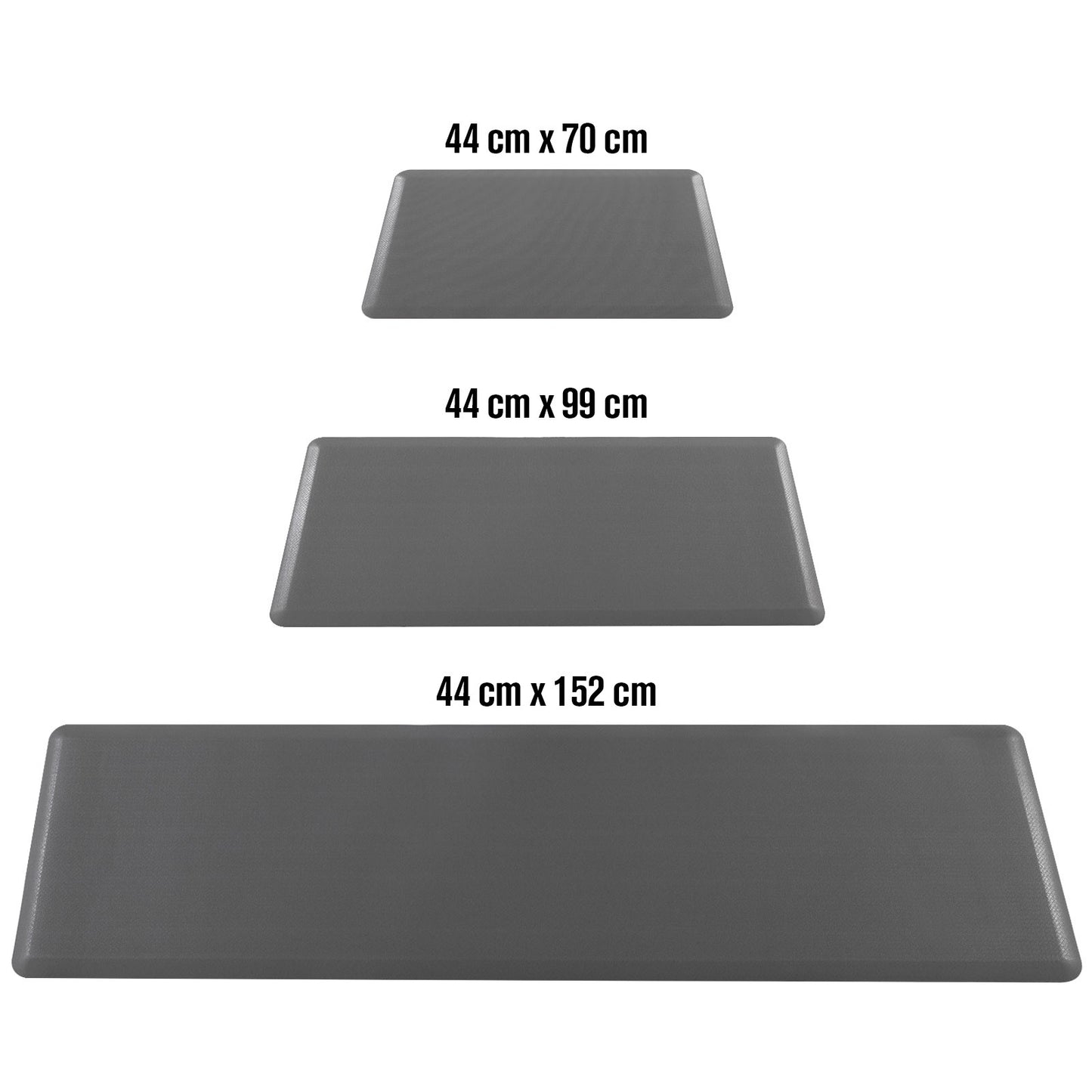 Anti-Fatigue Standing Mat, Kitchen Mat with PVC Waterproofing, Non-Slip Kitchen Rug